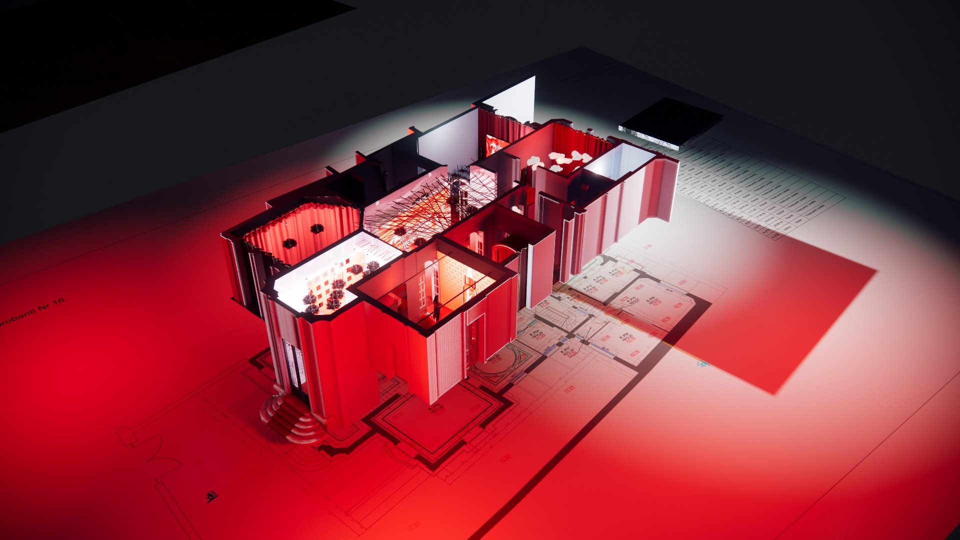 Quantum9 3D exhibition design